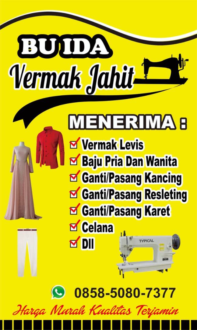 Foto 1 dari 1: Vermak Jahit Konveksi